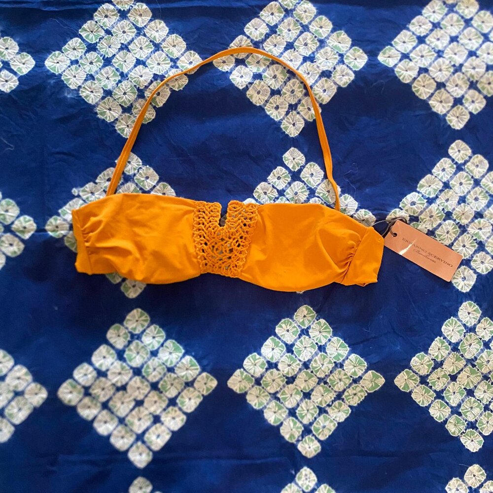 ERMANNO SCERVINO bikini top NWT